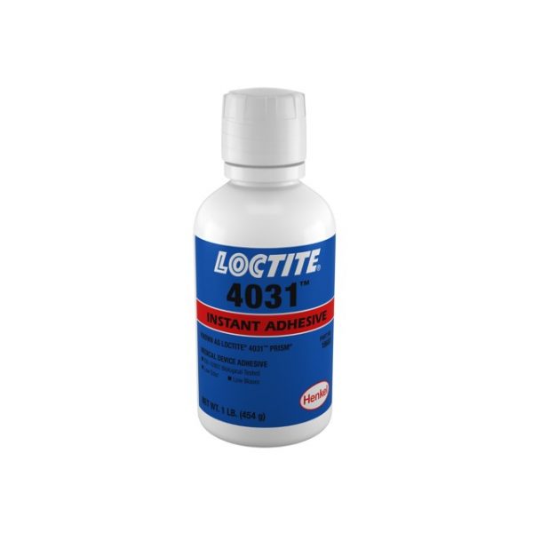 LOCTITE® 4031 este un adeziv instant pe baza de alcoxietil, transparent, incolor, cu miros slab si albire redusa.