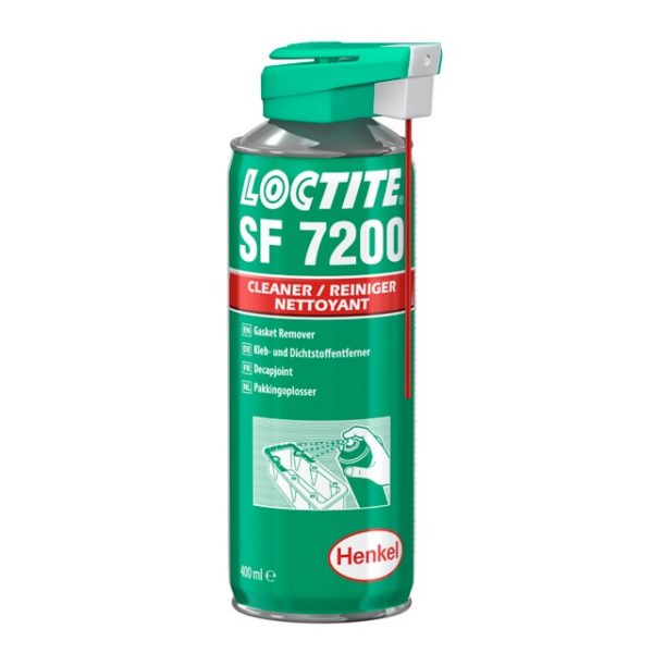 LOCTITE® SF 7200 este conceput pentru îndepărtarea garniturilor chimice întărite prin înmuierea materialului de pe flanșe.