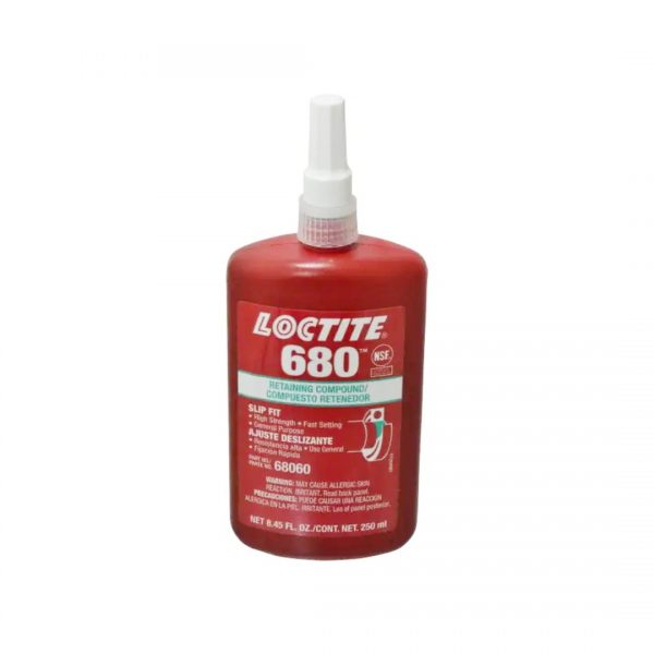 LOCTITE 680 este un lichid acrilic de ester cu metacrilat, de înaltă rezistență, proiectat pentru lipirea pieselor de montare cilindrice în special acolo unde este necesară o vâscozitate scăzută. 