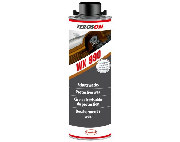 TEROSON® WX 990 este o ceară de protecție, anti-rugină si translucidă. Când este complet uscată, ceara formează o peliculă rezistentă, impermeabilă.