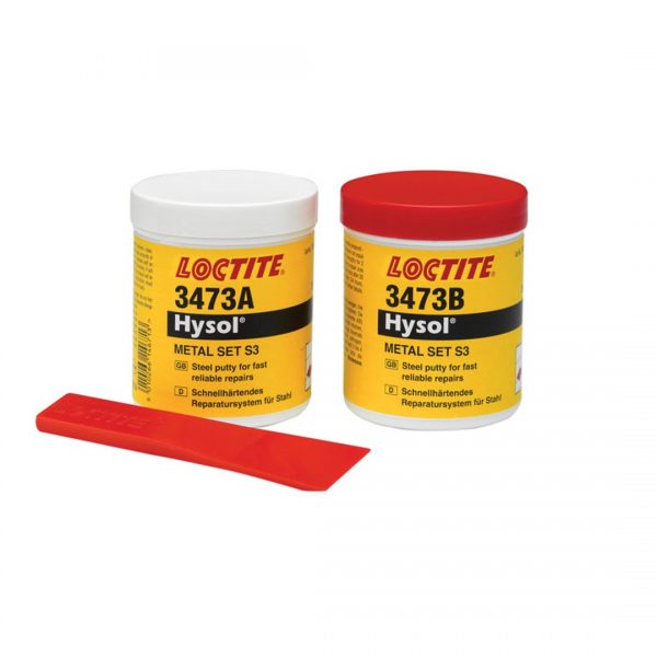 LOCTITE® EA 3473 KT este un adeziv epoxidic bicomponent, de asemenea, este ideal pentru reparații de urgență.