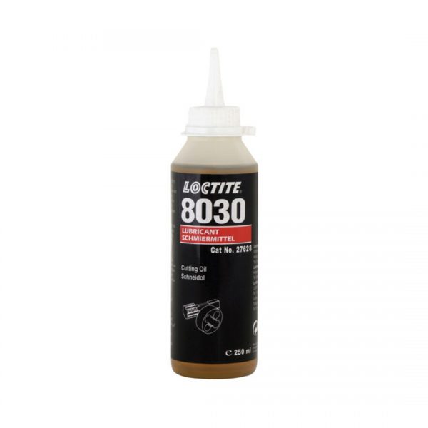 LOCTITE® LB 8030 este un ulei mineral galben închis cu aditivi de presiune extremă (EP), formulat pentru protejarea sculelor de tăiere.