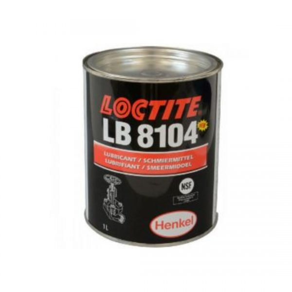 LOCTITE® LB 8104 este un produs incolor bazat pe silicon și întărit cu gel de siliciu, cu un interval mare de temperatura.