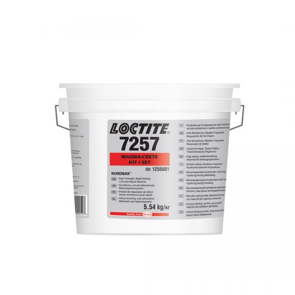 LOCTITE® PC 7257 este un sistem bicomponent unic, cu fixare rapidă, pentru repararea și cimentare betonului.