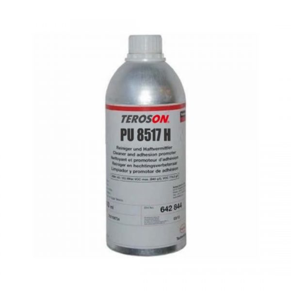 TEROSON® PU 8517 H este un primer lichid negru, subțire pe bază de poliuretan, fără hidrocarburi clorurate și solvenți aromatici.