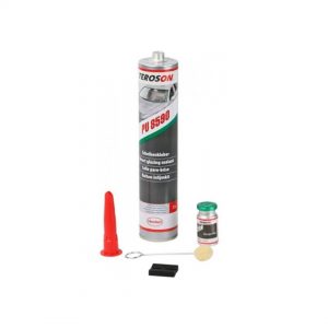 TEROSON® PU 8590 este un adeziv pentru lipirea geamurilor, negru, foarte vâscos, utilizat în lipirea parbrizelor, lunetelor și geamurilor laterale ale autovehiculelor (autoturisme, camioane, autobuze).