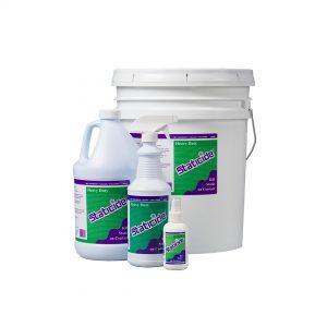 Heavy Duty Staticide este un produs de control electrostatic care este ideal pentru a elimina electricitatea statica și pentru a preveni tribogenerarea pentru covoare, tapițerii și țesături.