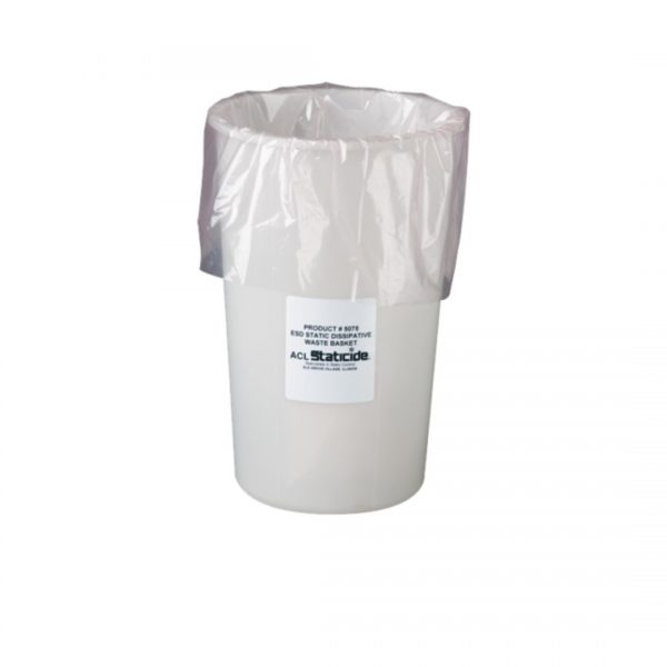 Static Dissipative Wastebasket este ideal pentru producție, inspecție, controlul calității și al cercetarii, unde controlul static este crucial.