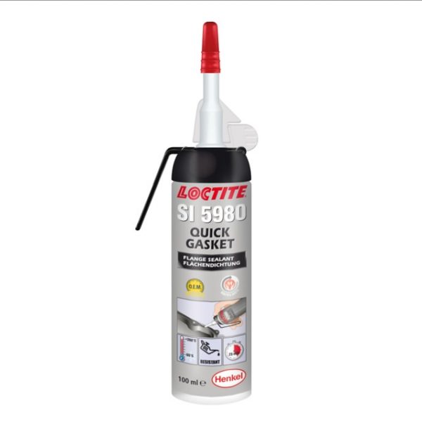 LOCTITE SI 5980 este un etanșant de flanșe si un adeziv cu rezistență excelentă. Pentru aplicări pe interstiții mari.