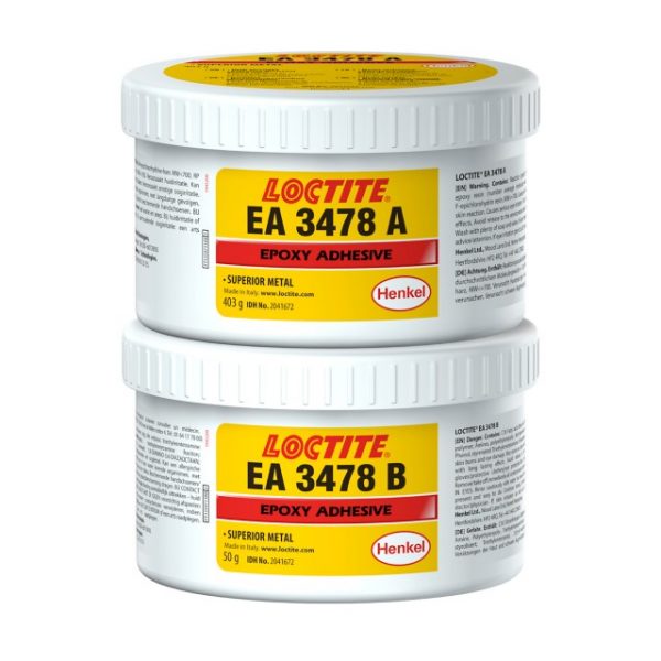 LOCTITE® EA 3478 este un sistem de rășină epoxidică bicomponentă cu conținut de ferosilicon.