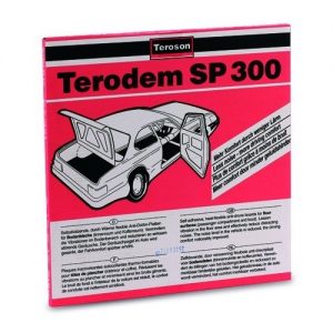 TEROSON® BT SP 300 este un panou autoadeziv de antifonare din bitum și plastic pentru atenuarea zgomotului structurii.