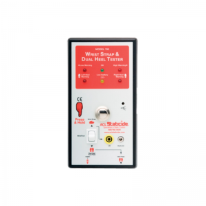 ACL 780 Economy Combo-Tester măsoară rezistența electrică a curelelor de încheietură și a împământătoarelor cu toc simultan și individual.