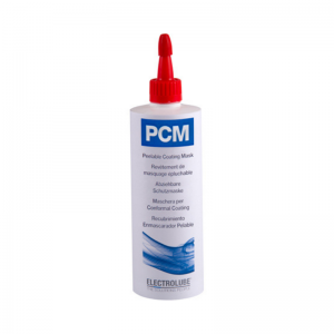 PCM se asigură că articolele sensibile și zonele care necesită prelucrare ulterioară nu sunt acoperite. Este deosebit de potrivit pentru protejarea zonelor împotriva pătrunderii acoperirii conforme, de exemplu conectori cu pini, vase reglabile, prize IC etc.